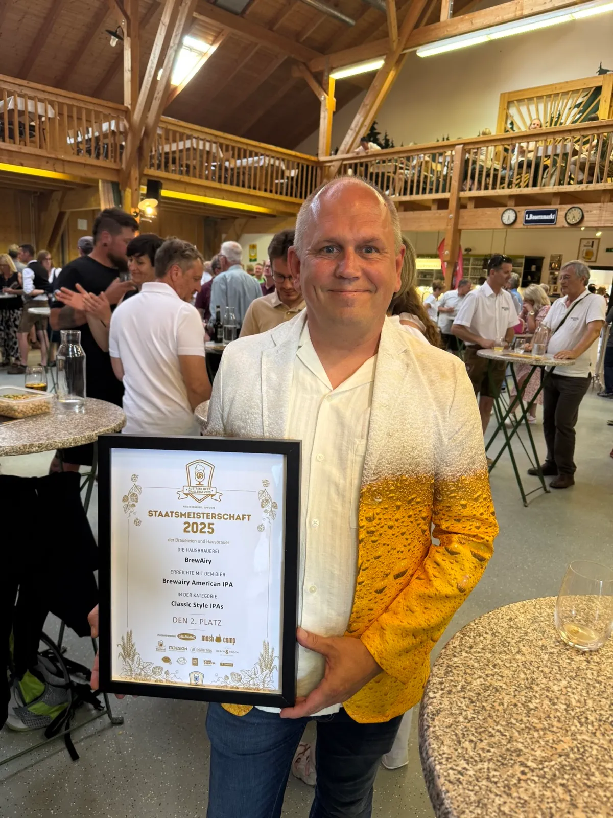 Awards ceremony at Austrian Beer Nationals